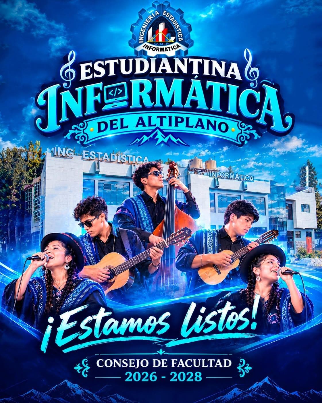 La Estudiantina Informática del Altiplano en el XII Concurso de Estudiantinas UNA Puno 2026